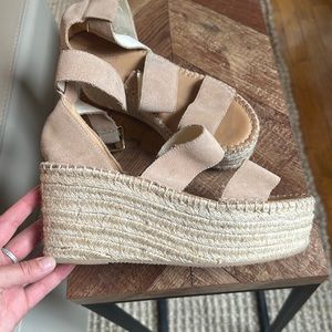 Soludos Palma Platform Suede Espadrille